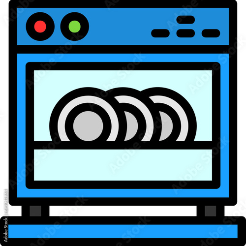 Dishwasher Icon