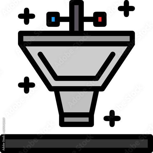 Bathroom sink Icon