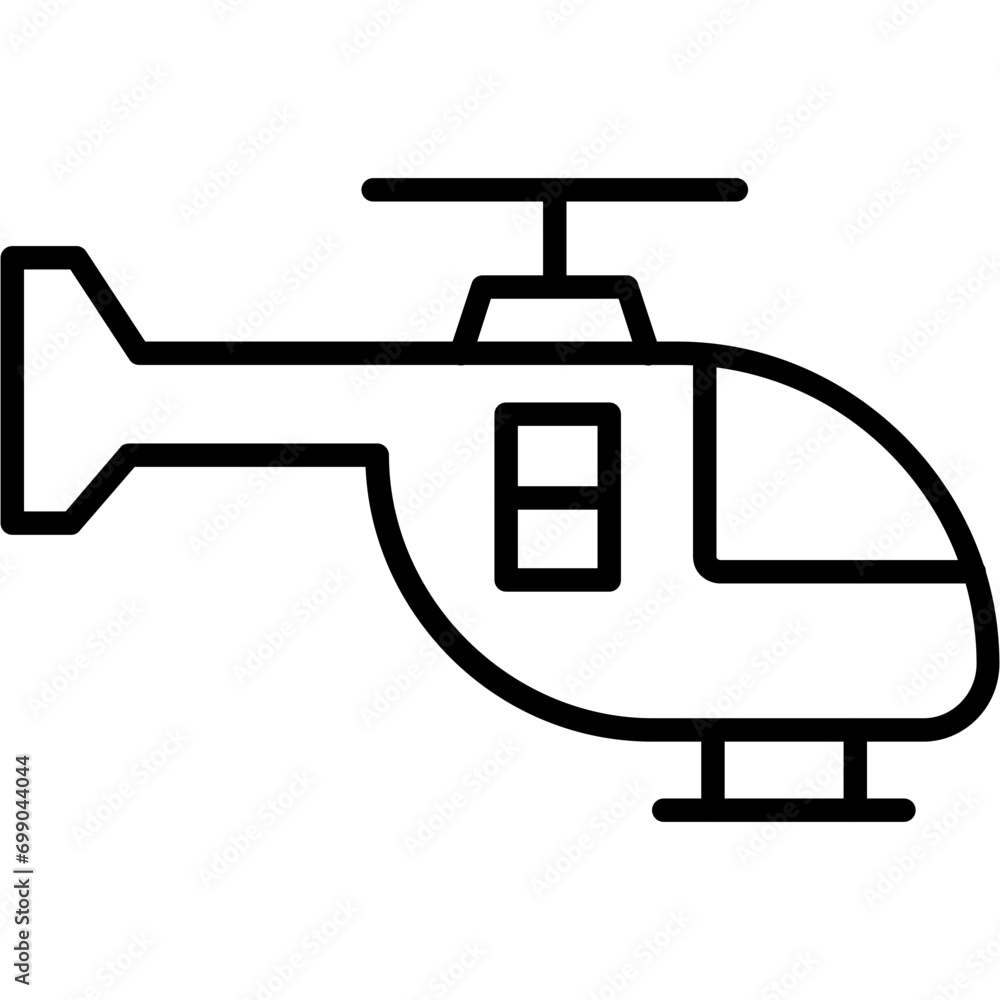 Helicopter Icon Helicopter Icon