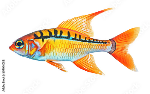 Vibrant Cardinalfish with Radiant Hues Isolated on Transparent Background PNG.