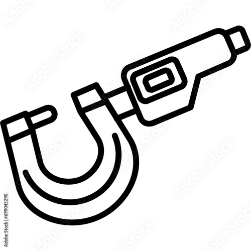 Micrometer Icon