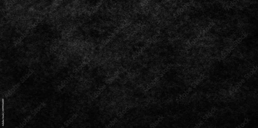 Dark black grunge textured concrete old blackboard and chalkboard rough background. Panorama dark grey black slate background or texture. Vector black concrete texture. Stone wall background. Dark black grunge textured concrete old blackboard and chalkboard rough background. Panorama dark grey black slate background or texture. Vector black concrete texture. Stone wall background.
