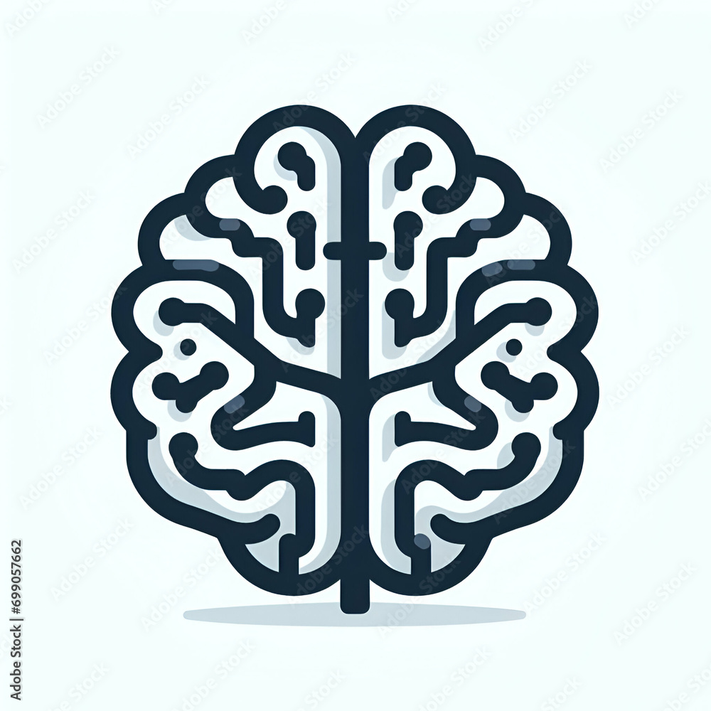 brain with section logo