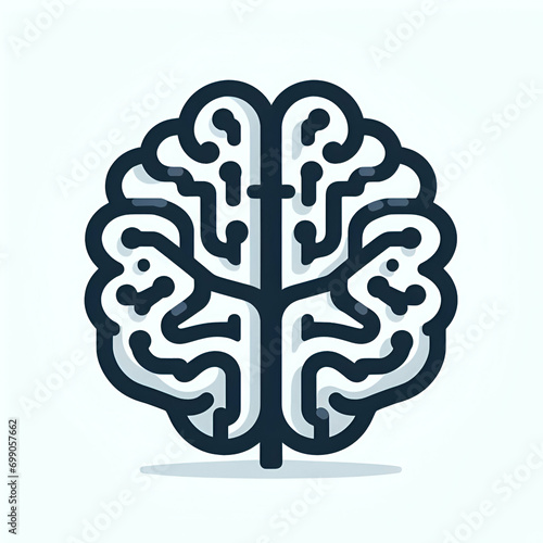 brain with section logo