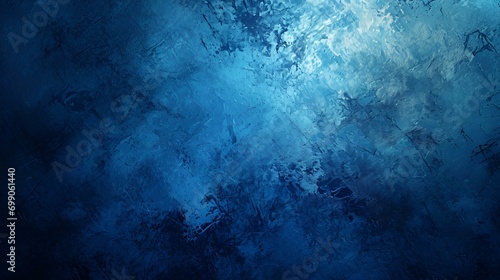 simple blue background © No34