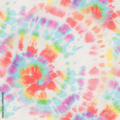 Tie Dye Seamless Paint. 1960 Stripe Repeat. Red Tie Dye. Seamless Tie Dye. Blue Color Swirl Background. Seamless Spiral Pattern. Swirl Pattern. Tshirt Rainbow Pattern. Vector Tiedye Peace.