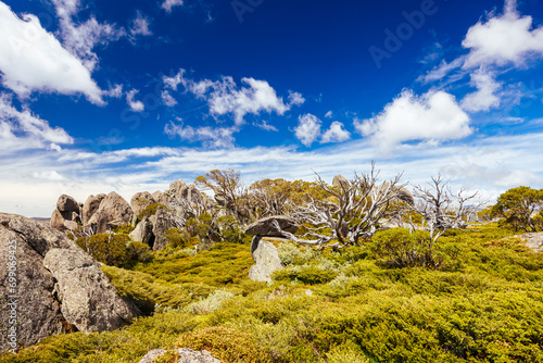 Porcupine Rocks in Kosciuszko National Park Australia photo