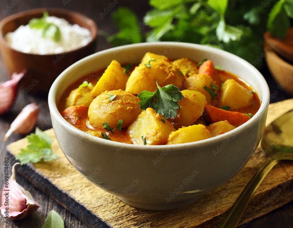 Fried Potato Vegetable Fried Potato Vegetable