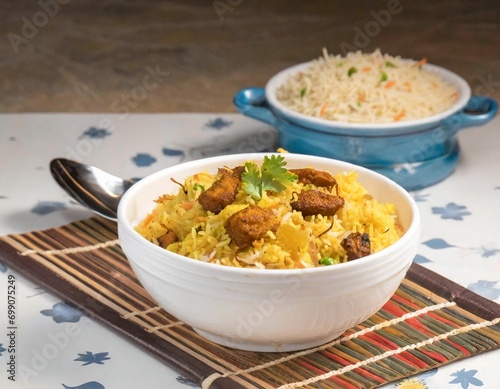 Indian Cuisine Pulao or Pulav
