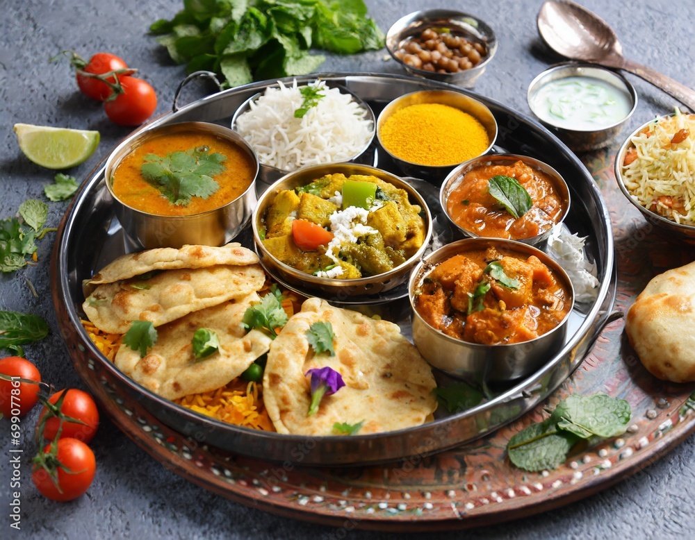 Special Small Cuisine Thali Special Small Cuisine Thali