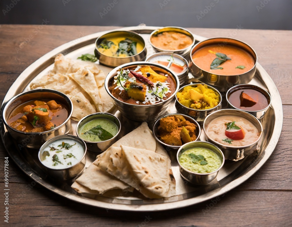 Special Small Cuisine Thali Special Small Cuisine Thali
