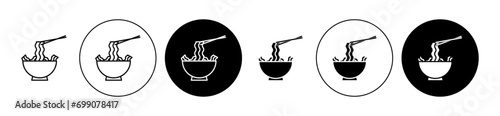 Kimchi vector illustration set. Korean bibimbap food vector icon in suitable for apps and websites UI designs. photo