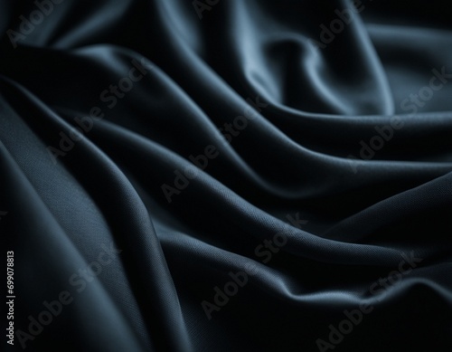 Professional designer background with expensive dark silk and fabric. Background for product presentations