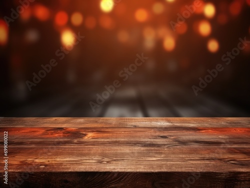 old wood table bocke spooky halloween background  photo