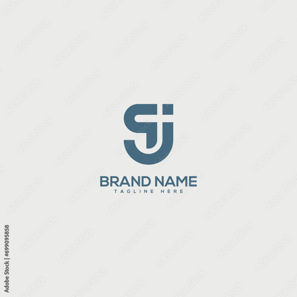 Monogram professional unique letter QJ JQ logo design template. Initials Business logo.