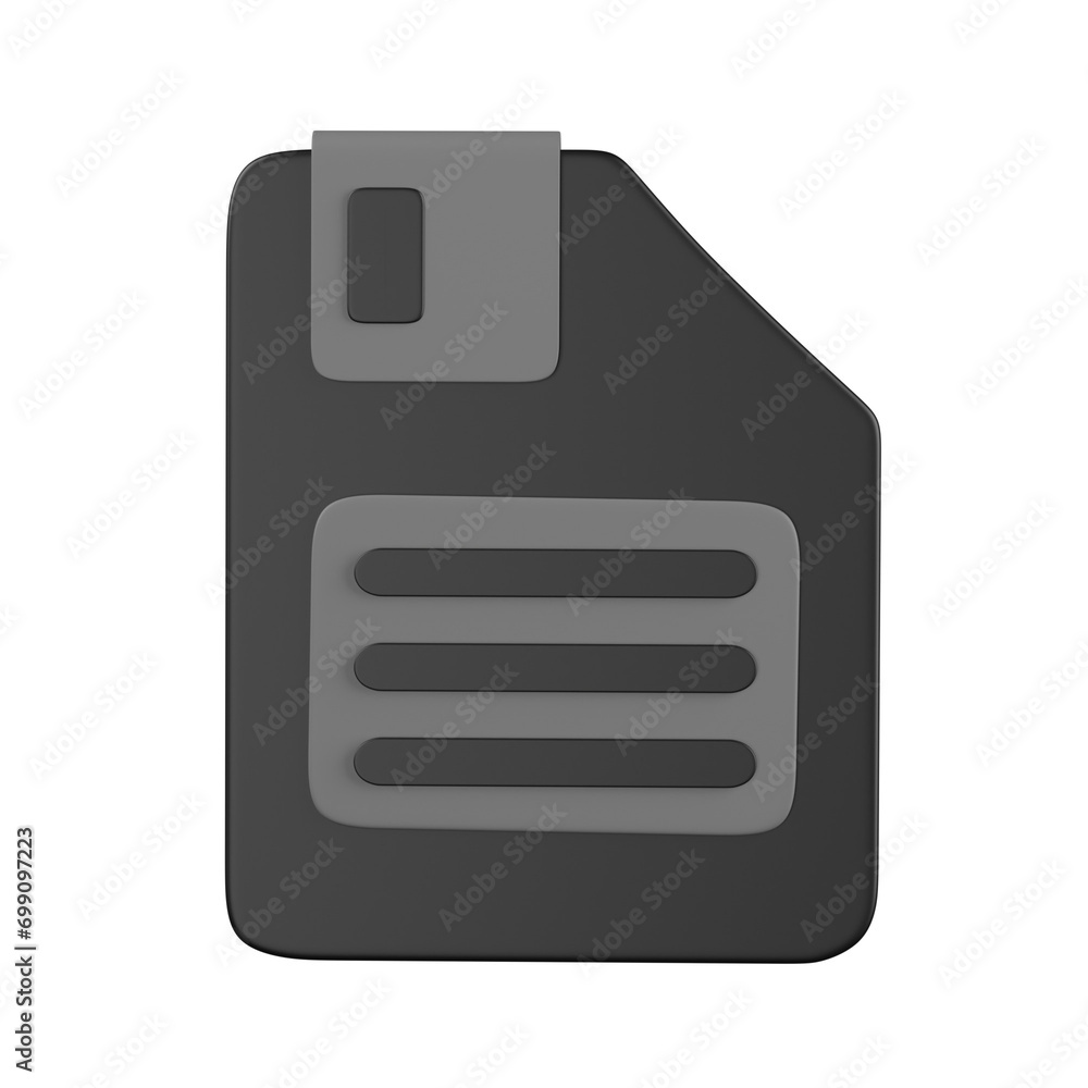 3d render save file illustration 3d render save file illustration