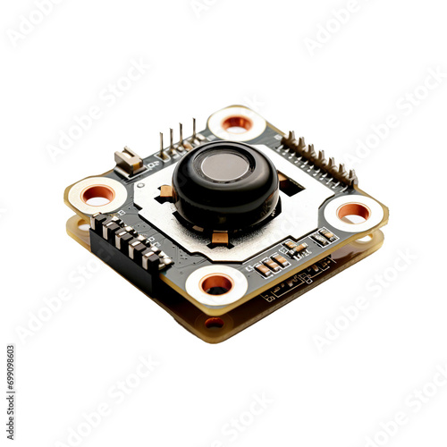 Hall Effect Sensor, transparent background, isolated image, generative AI