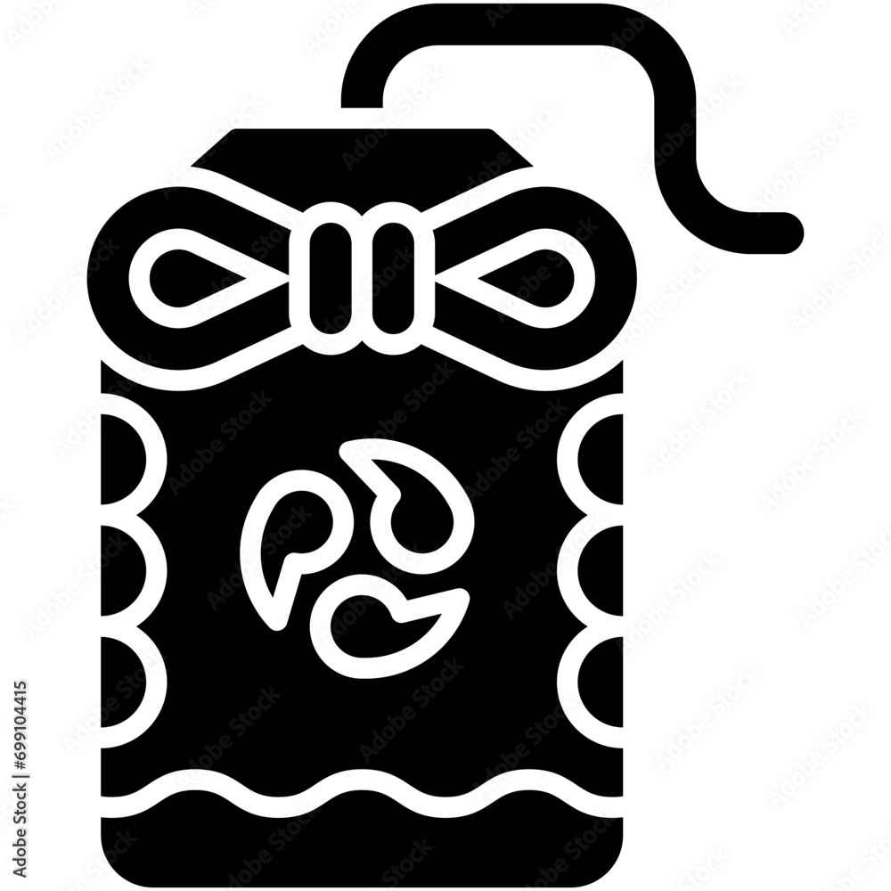 Japanese amulet icon, Japanese New Year related vector Japanese amulet icon, Japanese New Year related vector