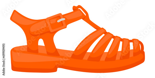 Gel Shoe SVG Image - 90's Shoes Clip Art, Kid Clothing Illustration