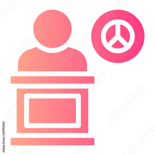 speaker gradient icon