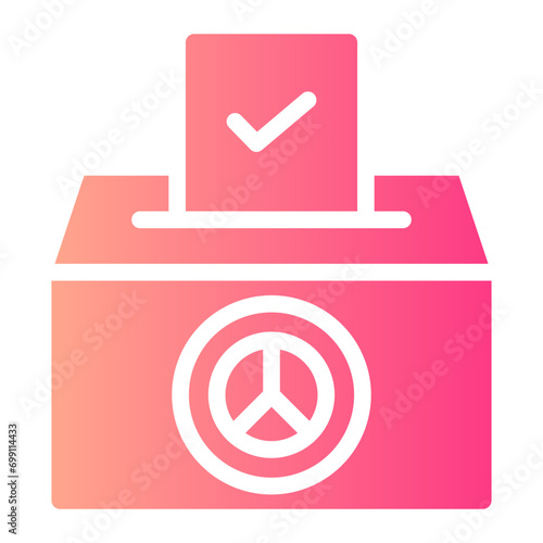 vote gradient icon