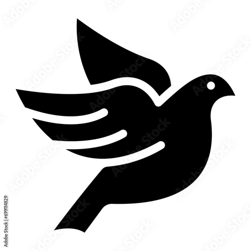 bird glyph icon