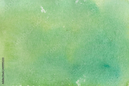Abstract green watercolor texture background. photo