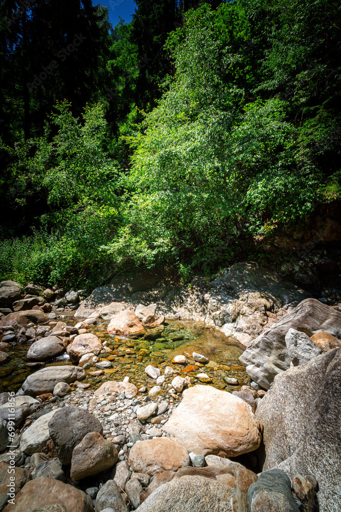 Hiking to the Kuenser Waterfalls near Meran in South Tyrol Italy. Hiking to the Kuenser Waterfalls near Meran in South Tyrol Italy.
