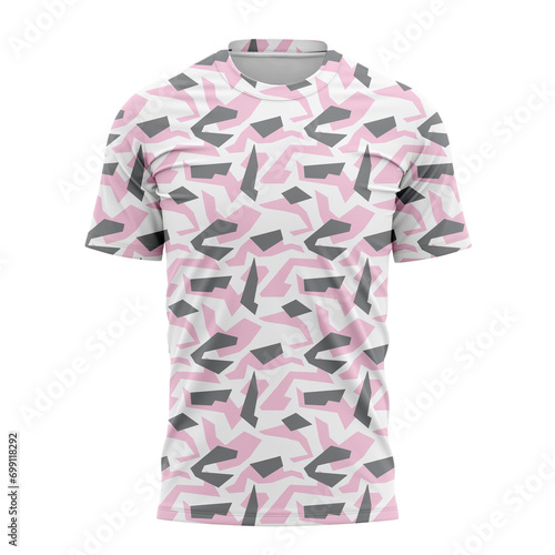 Here are T-Shirt design that has a light pink camo texture pattern © MZ CREATIONS 