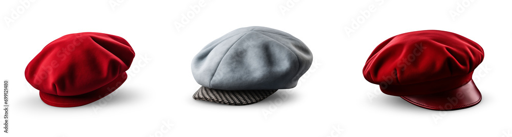set collection of stylish women men floppy, newboy and beret hat, different colors and style, warm cold weather clothing isolated on white png transparent background set collection of stylish women men floppy, newboy and beret hat, different colors and style, warm cold weather clothing isolated on white png transparent background