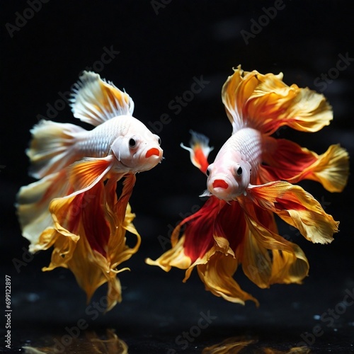 a pair of doves generated Ai