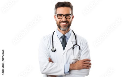 Doctor with Clipboard On Transparent PNG © FMSTUDIO
