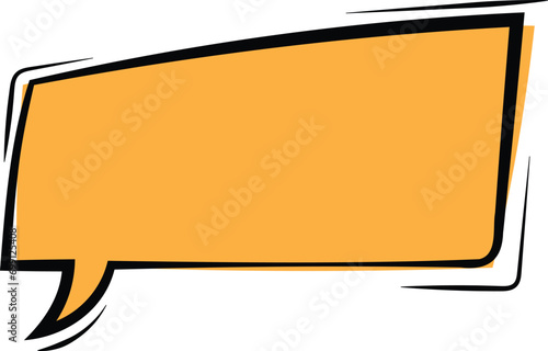 Comic-style chat box