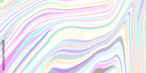 Abstract holographic background iridescent liquid color gradient. Holographic reflection, crystal flare leak shadow overlay. Vector illustration of abstract blurred light background.