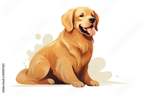 Breed dog puppy illustration purebred cute domestic background pet canine pedigree animal