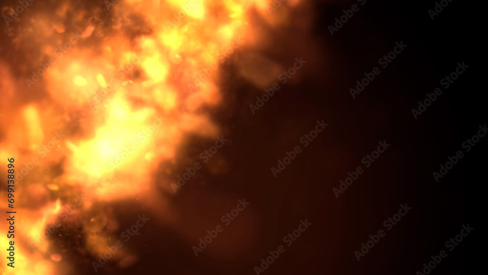 close up of fire close up of fire