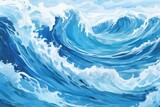 Blue ocean wave background,  Sea water texture,  Ocean wave background
