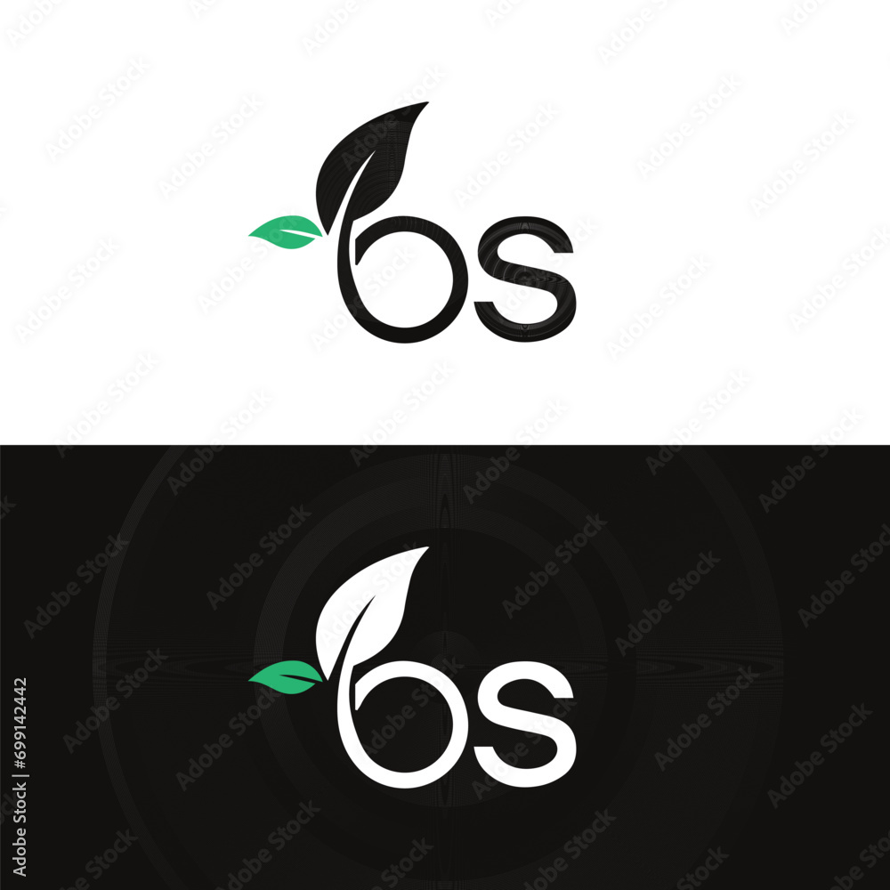 BS logo. B S design. White BS letter. BS, B S letter logo design ...