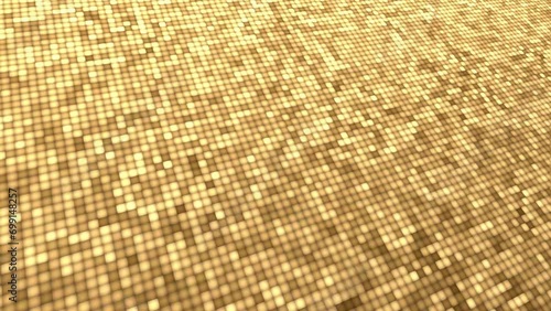 Blue sparkling led curtain