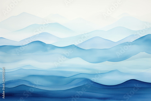 Abstract illustration design art wallpaper nature mountain view blue background background textured landscape