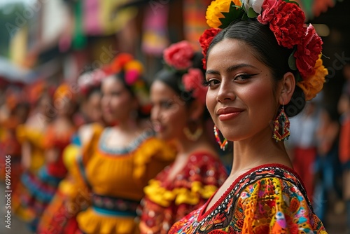 Cinco de Mayo Dance Performance in Traditional Dress