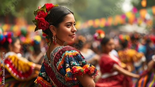 Cinco de Mayo Dance Performance in Traditional Dress