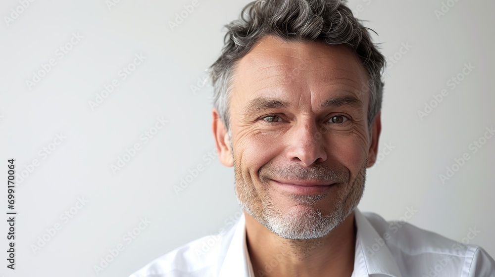 Obraz premium Portrait of a handsome CEO smiling