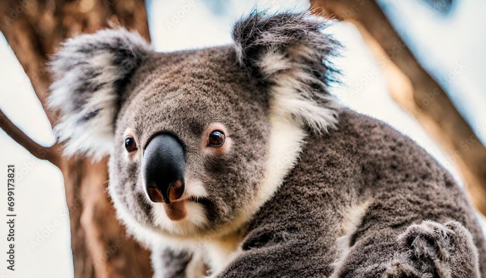 Fototapeta premium koala in a tree