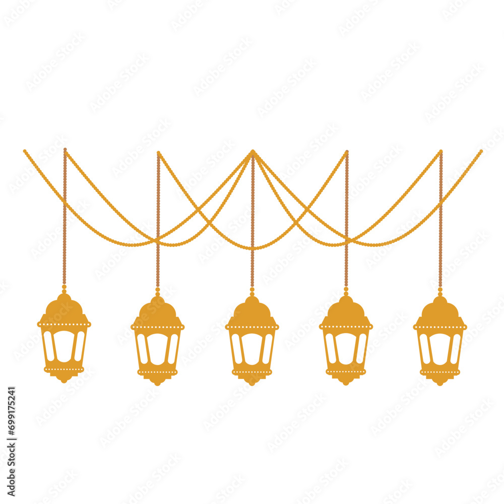 Islamic Lantern Decoration, Islamic Hanging Lantern, Ramadan Lantern Illustration Islamic Lantern Decoration, Islamic Hanging Lantern, Ramadan Lantern Illustration
