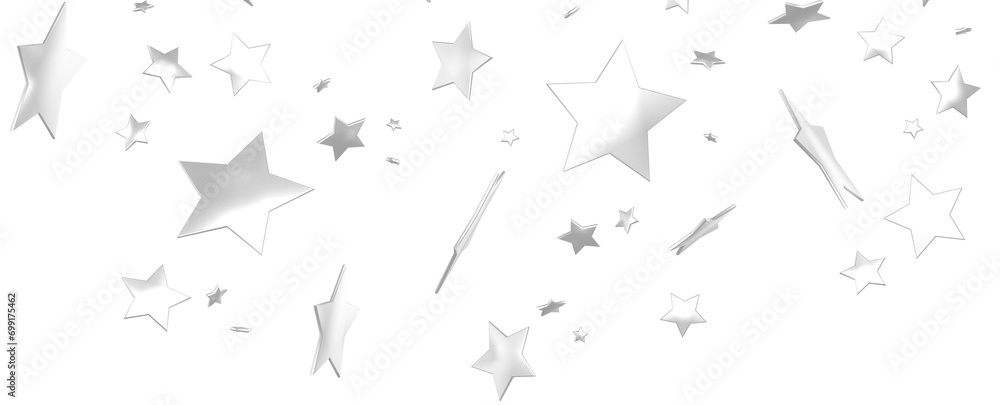 XMAS silver stars - XMAS silver stars -