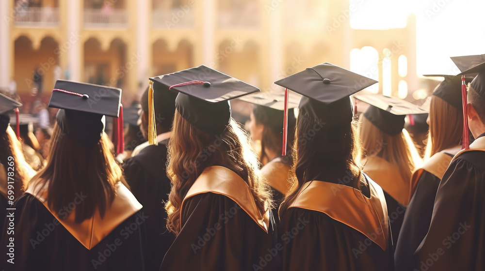 Obraz premium University graduation celebration