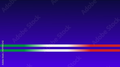 3D illustration of blue background