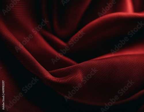 Professional designer background with expensive dark silk and fabric. Background for product presentations