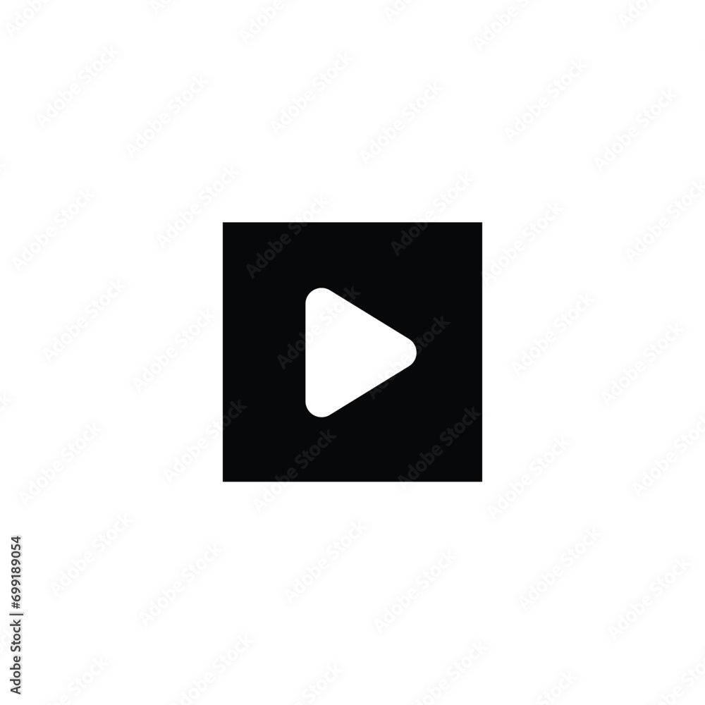Video play button icon. Start audio or video action media symbol for apps and websites
Video play button icon. Start audio or video action media symbol for apps and websites